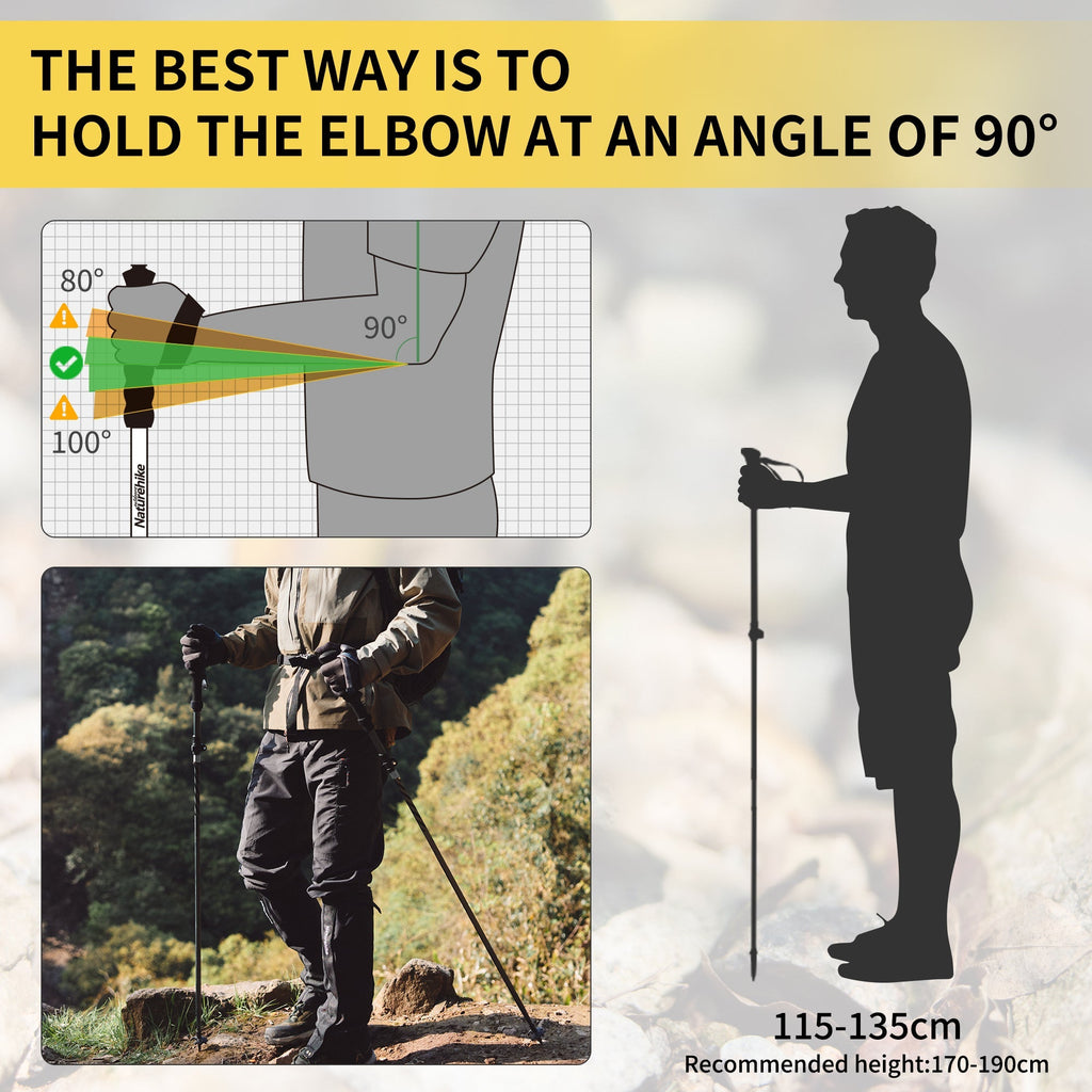 Naturehike Gale Terk PRO Trekking Poles