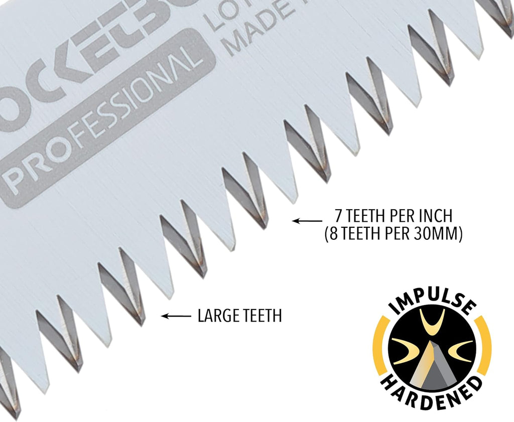 Silky Professional Series PocketBoy Folding Saw 170mm Large Teeth (346-18)