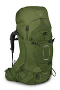 Osprey Aether 65L Men's Backpacking Backpack, Garlic Mustard Green, S/M
