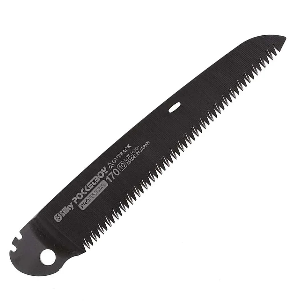 Silky Pocketboy Pro Folding Saw Outback Edition 170 - Straight - Medium Teeth - Replacement Blade (751-17)