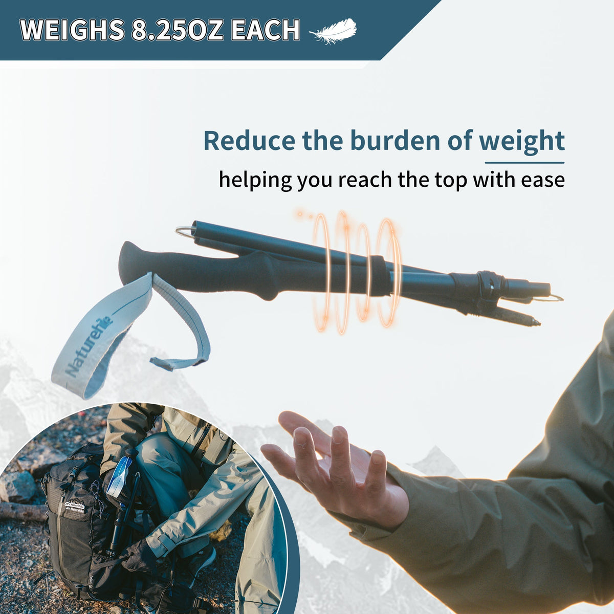 Naturehike Gale Terk PRO Trekking Poles