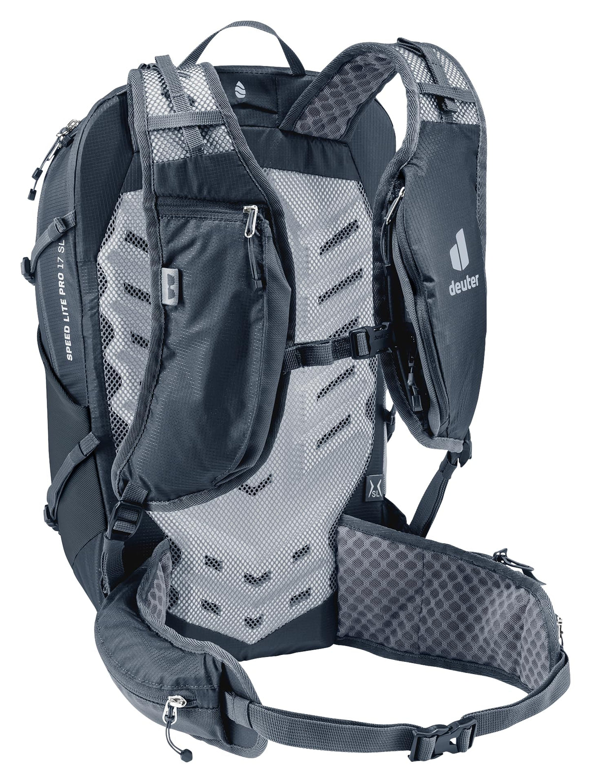 Deuter Women’s Speed Lite Pro 17L SL Mountain Hiking Backpack with 2L Hydration Bladder, 17 Liters - Black
