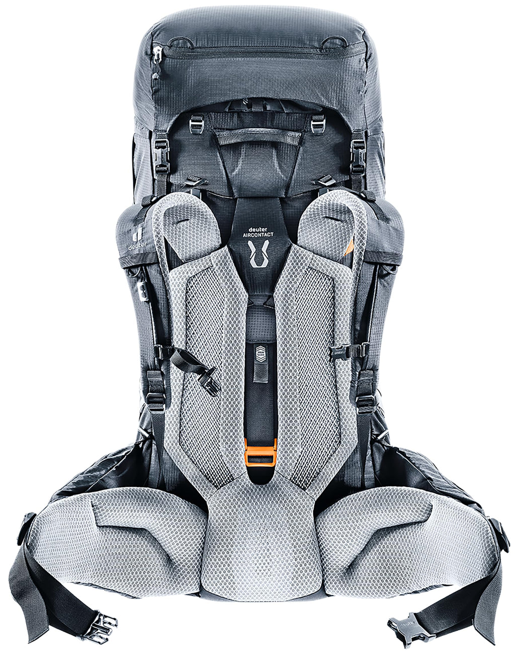 Deuter Aircontact Pro 75+10L Hiking Backpack, 75+10 Liters - Black