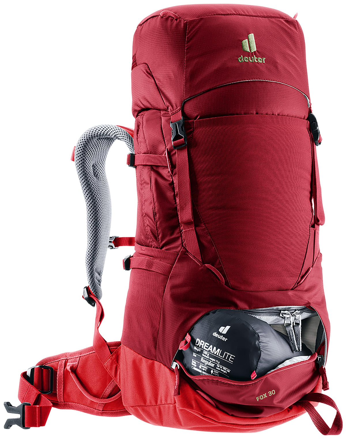 Deuter Fox 30 Kid's Backpack for Hiking and Trekking - Masala-Cherry