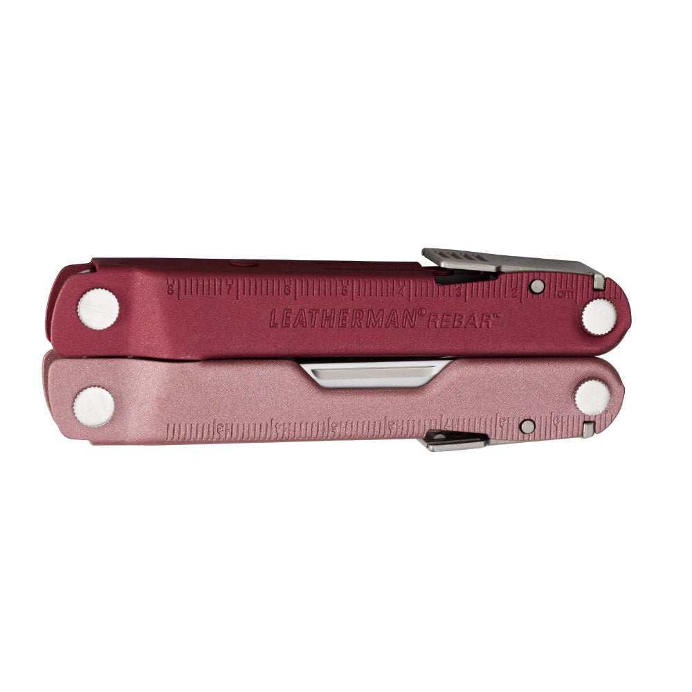 Leatherman Rebar Heathered Cranberry Pliers Multi-tool