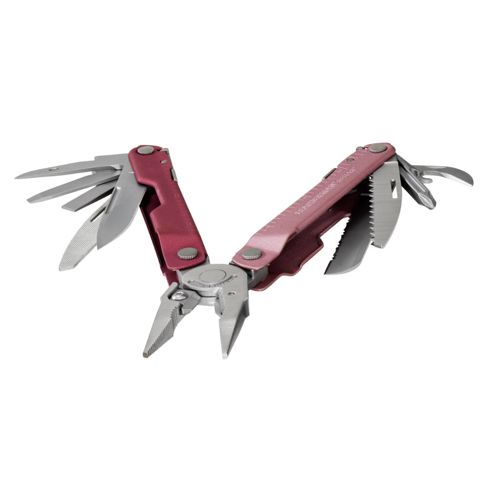 Leatherman Rebar Heathered Cranberry Pliers Multi-tool