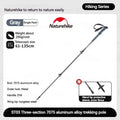 Naturehike ST03 Trekking Pole 62-135cm Outdoor Aluminum Alloy Climbing Rod External Lock 3 Sections Telescopic Hiking Equipment