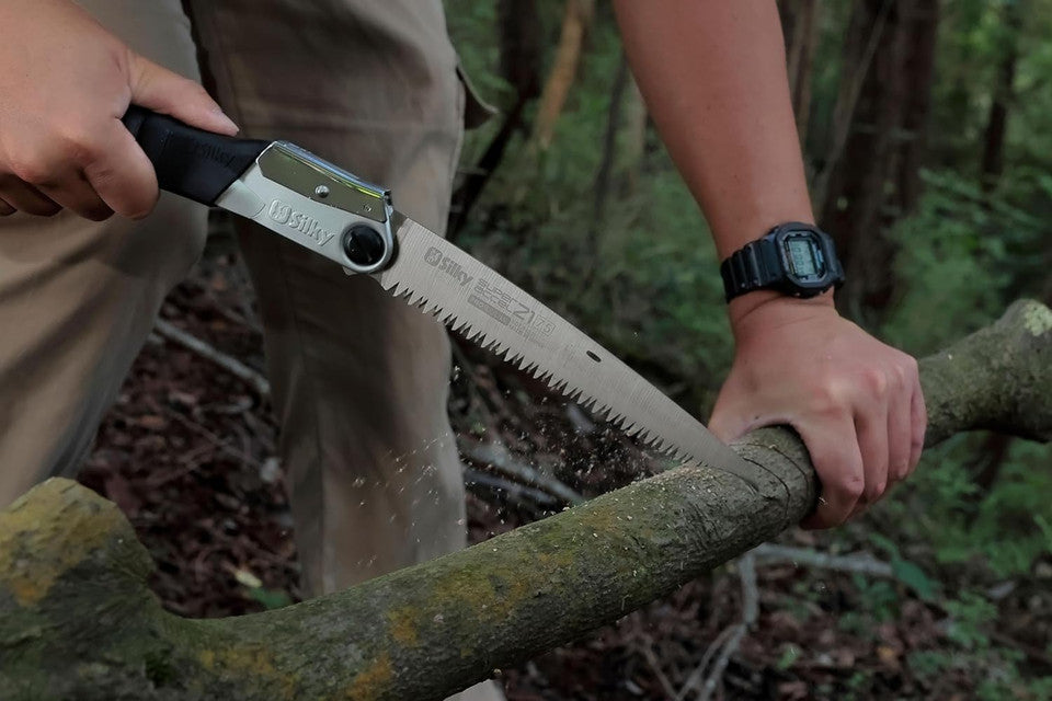 Silky Super Accel Folding Saw 210 - Straight - Large Teeth (135-21)