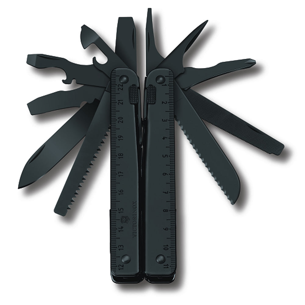 Victorinox SwissTool BS Black Multi-tool with Nylon Pouch